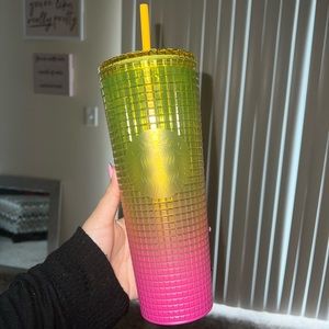 Starbucks ombré grid venti tumbler